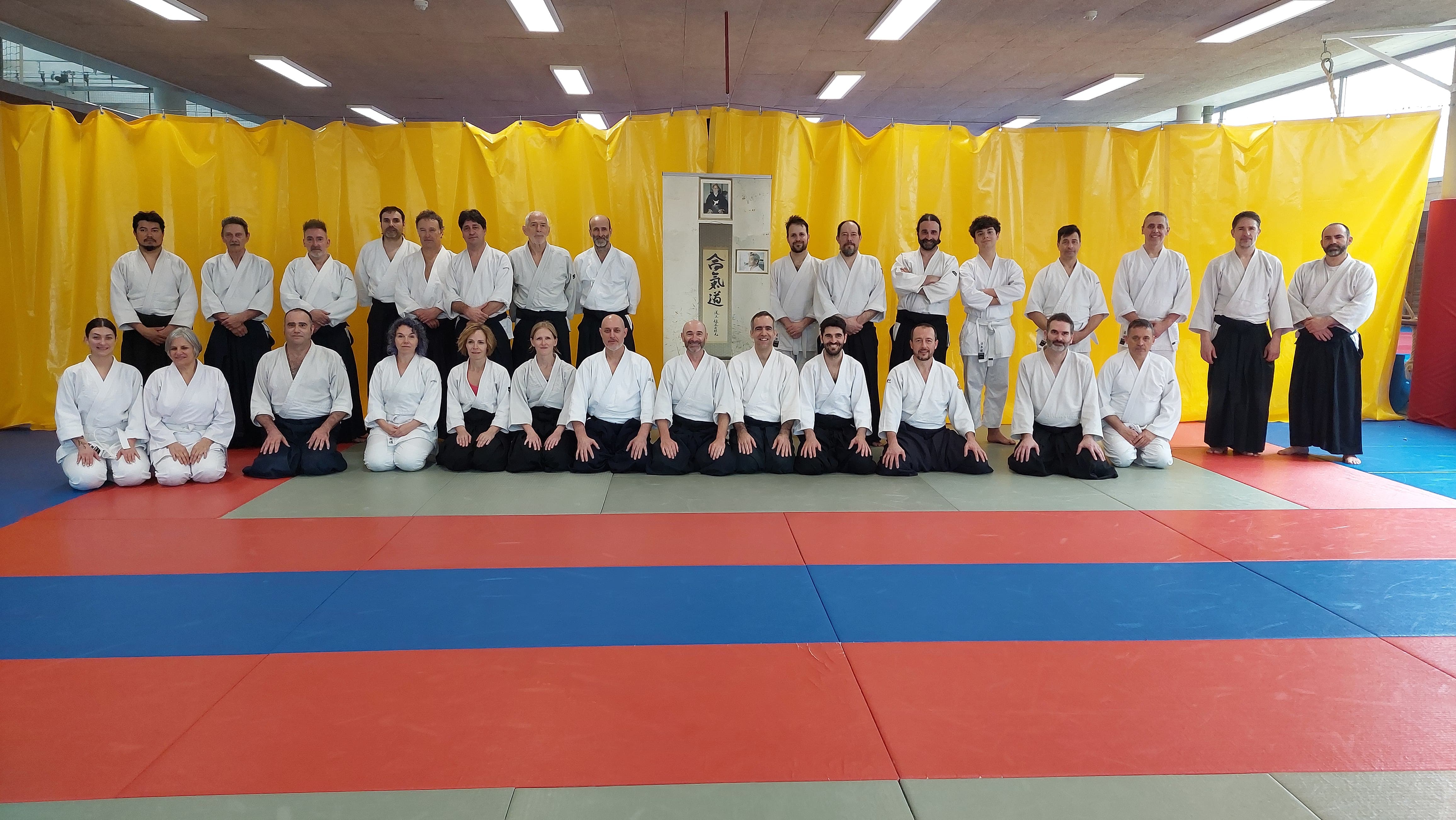 El Aikido se vuelca con la solidaridad en Pamplona